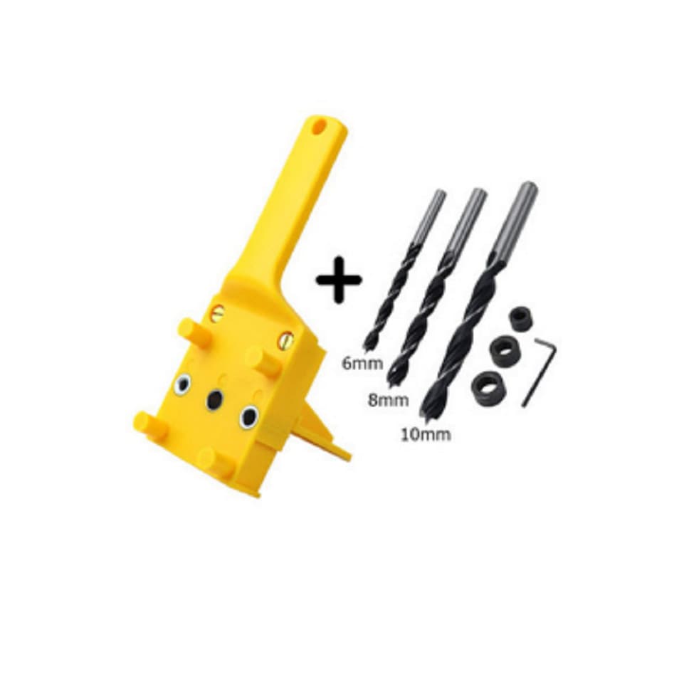 Guia Gabarito Para Cavilhas Métrico 6, 8, 10mm + Brocas