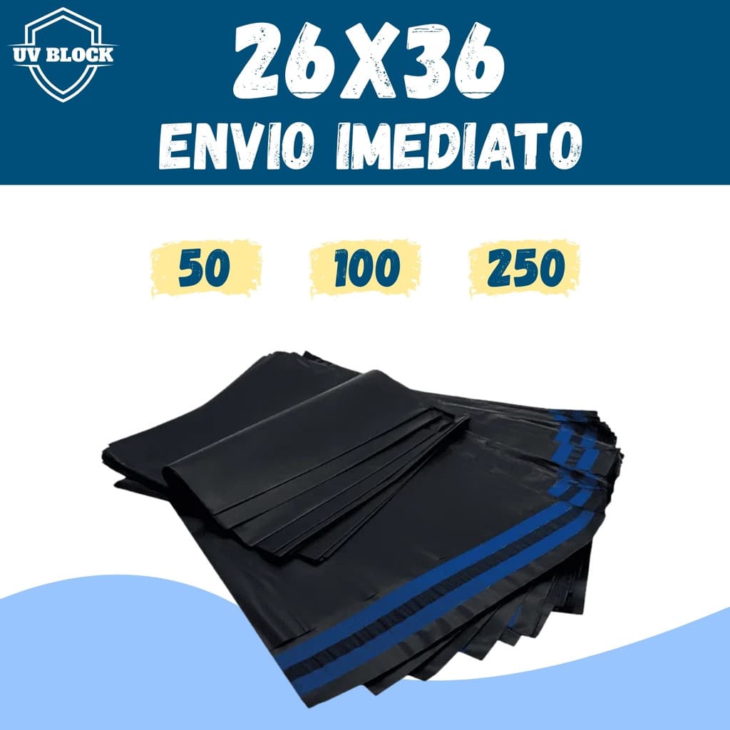 Envelope De Envio 26x36 50; 100; 250; unidades Embalagem Segurança 26x36 Correios