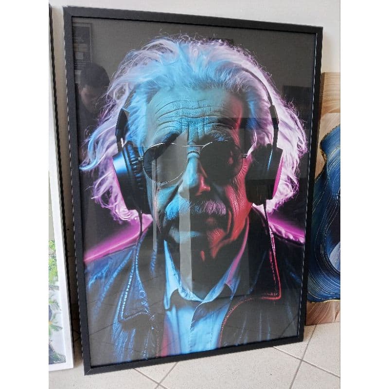 QUADRO PERSONALIZADO C/ VIDRO 80X60CM
