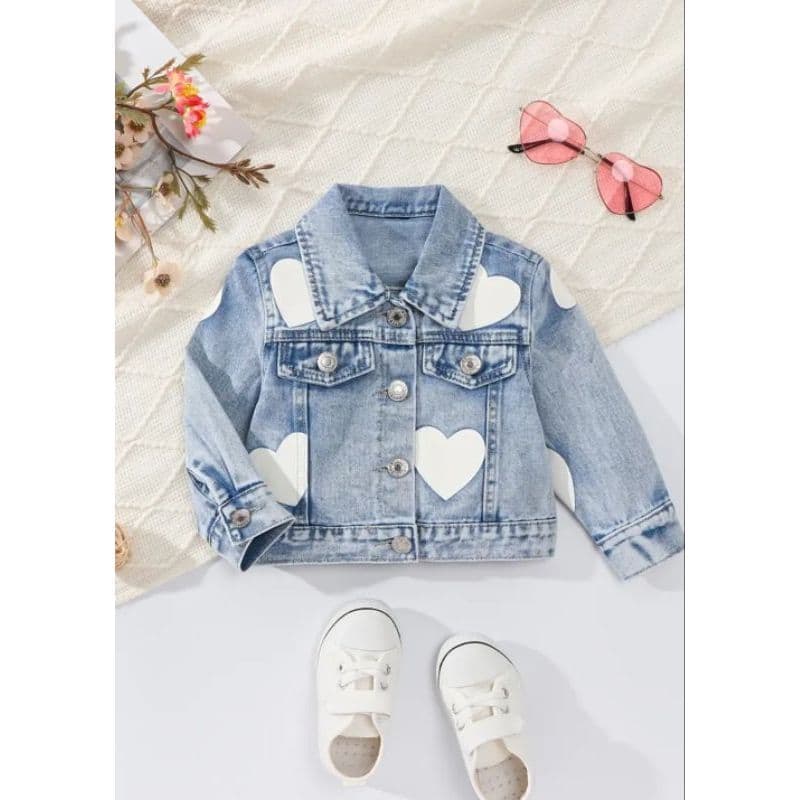jaqueta jeans infantil