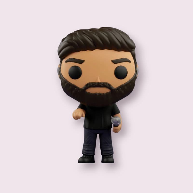 Boneco Personalizado Jeremy Mckinnon A Day To Remember Vocalista Banda Rock Colecionável Decoração Artesanal Geek Nerd