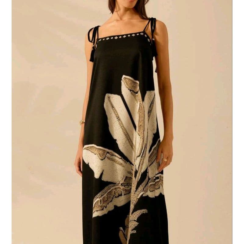 vestido longo elegante de praia, vestido plus