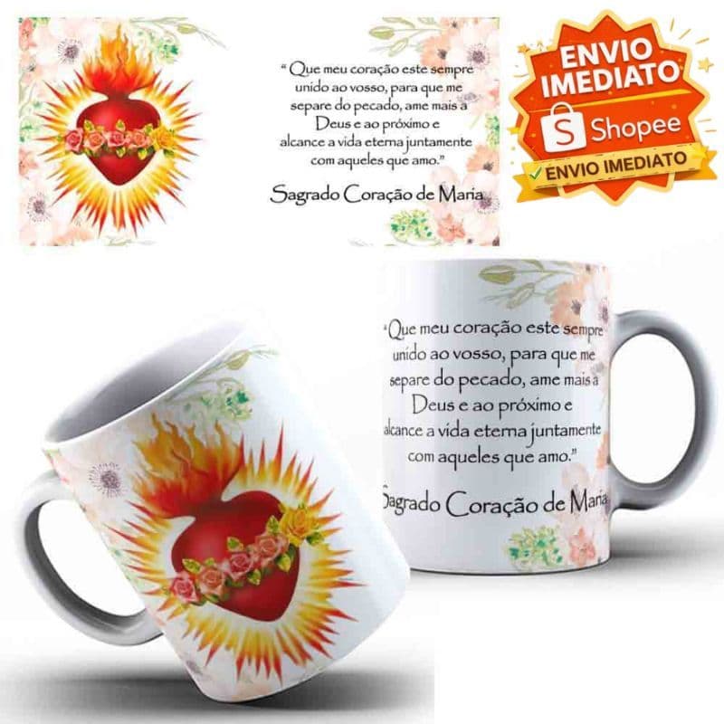 Caneca Cristã 325ml Personalizada | Presente Gospel Inspirador