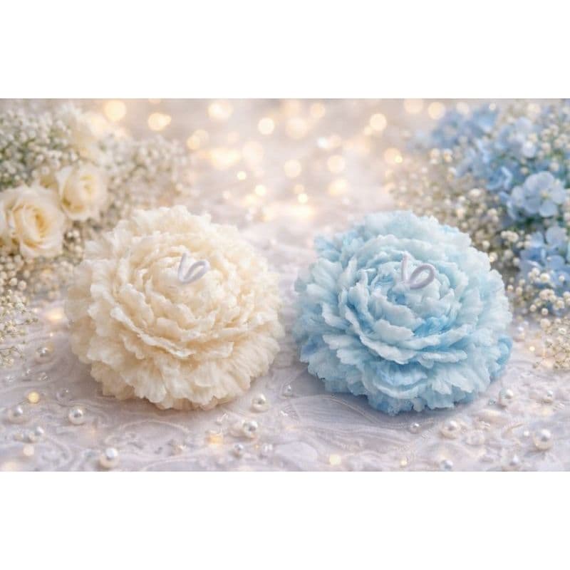 Lembrancinha kit 5 velas aromáticas peônia grande 75g🪷