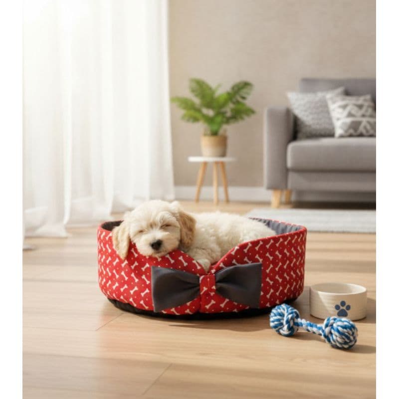 Caminha Pet Premium Macia e Lavável – Fundo Impermeável + Enchimento Confortável | Cães Pequenos e Médios