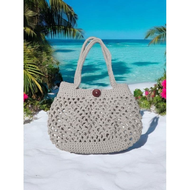 Bolsa de praia / Bolsa de crochê - Ibiza