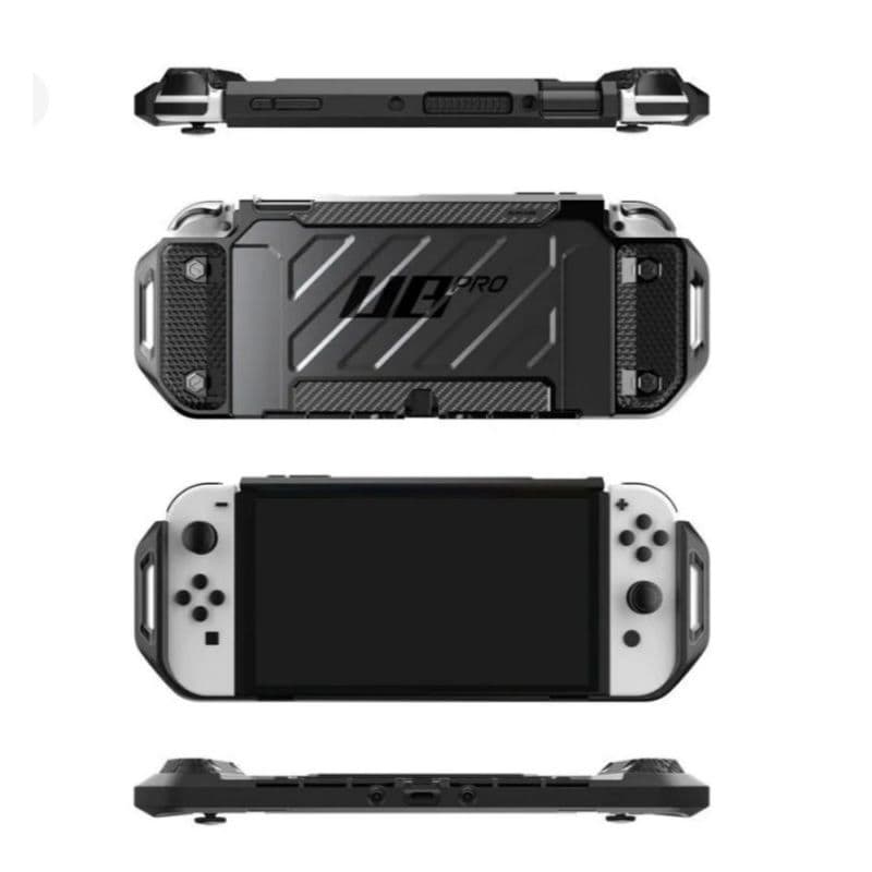 Case Shell Capa de Proteção Mumba Tpu Grip Joy Con Oled