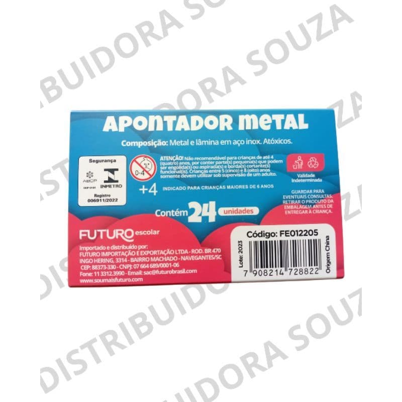 APONTADOR METAL mini CAIXA 24 UNIDADES
