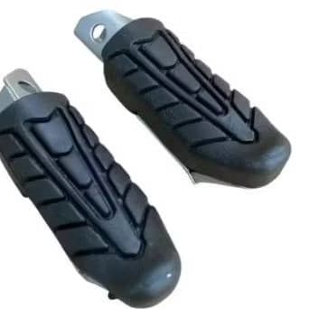 1 Par de Pedaleira traseira CG Titan 160 Start 160 Fan 160 CB 250 Twister
