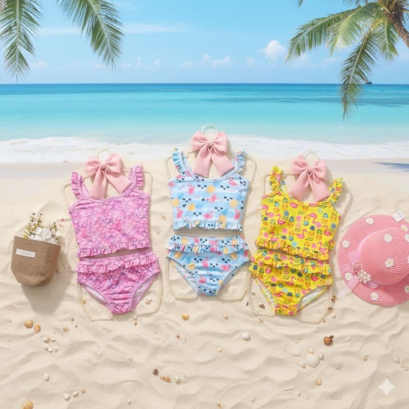 Biquíni/Biquíni infantil/moda praia infantil