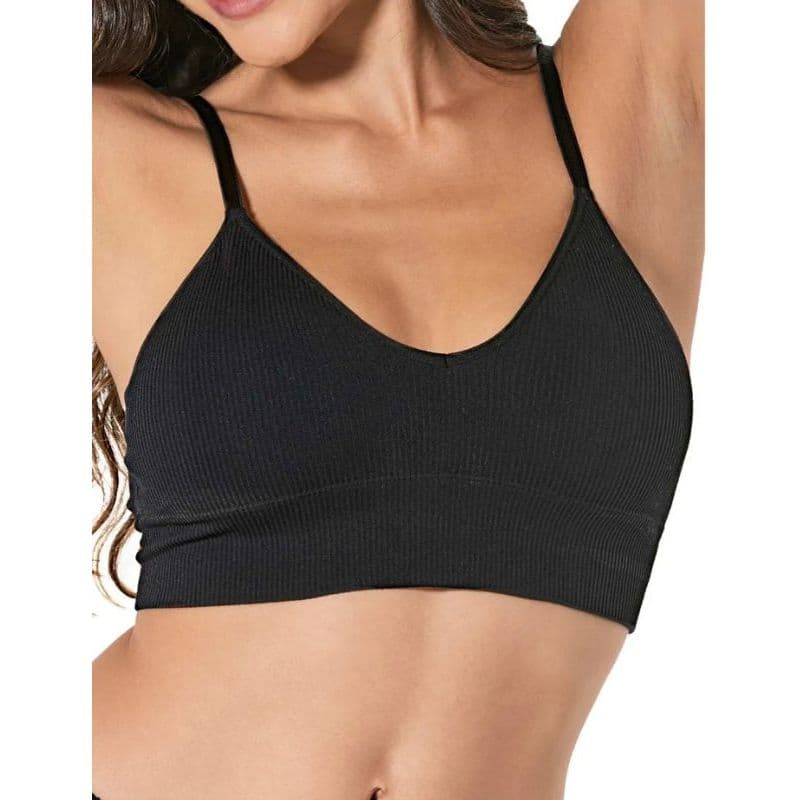 Sutiã Top Canelado Ultraleve DeMillus 061940 AE
