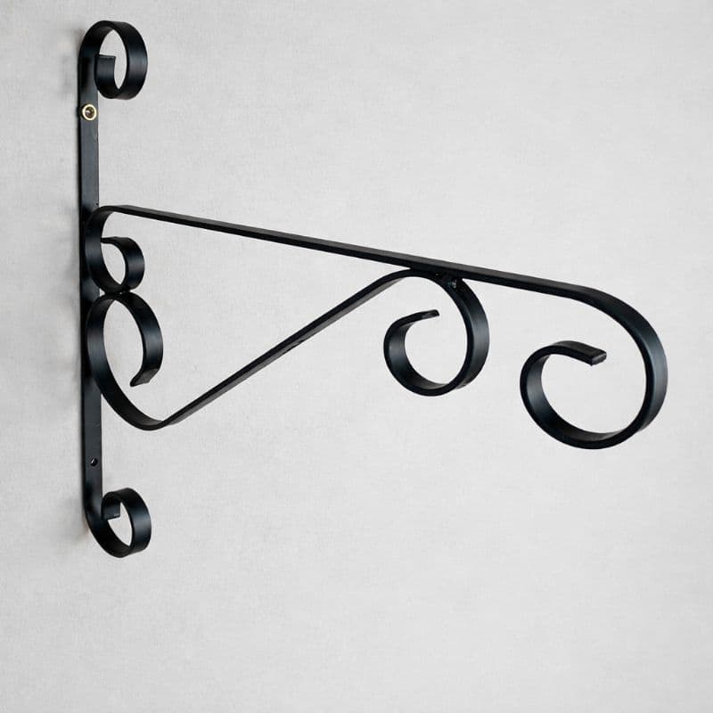 Suporte de Planta / Mão Francesa Decorativa em Ferro colonial