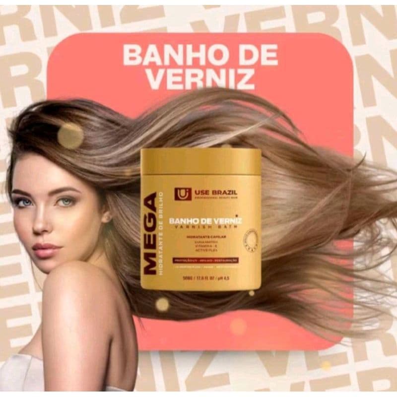 Banho de Verniz Varnish Bath 500ml Uze Brazil