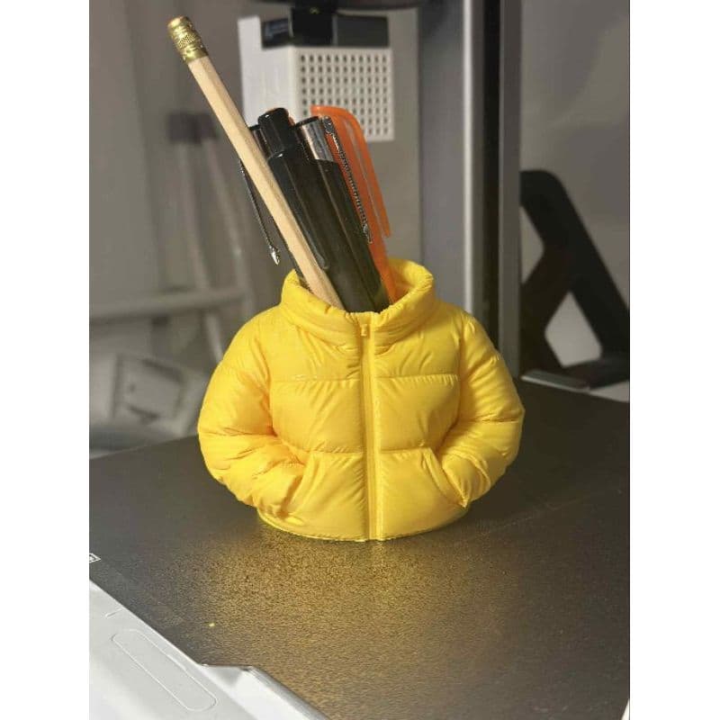 Porta-Canetas Jaqueta Puffer
