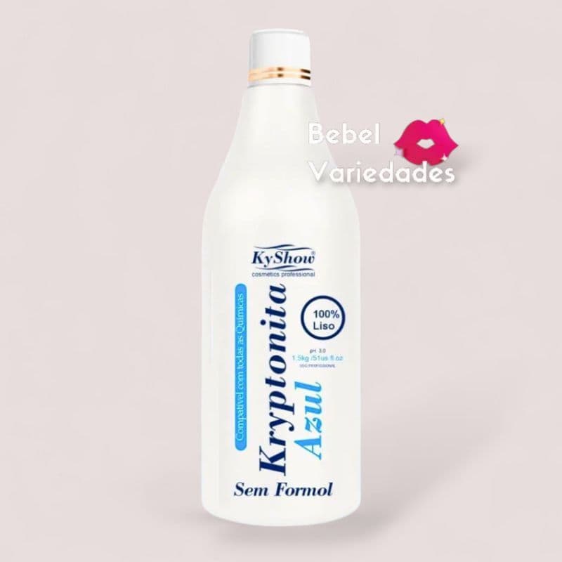 Escova progressiva Kriptonita Azul S/Formol Kyshow 1,5kg