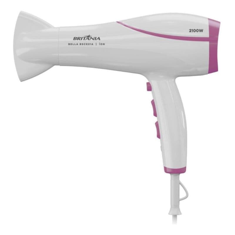 Secador de Cabelos Britânia Bivolt 2100W BELLA BSCE21A
