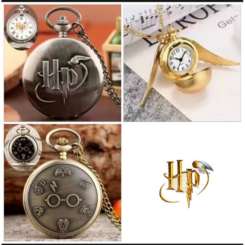 relógios de bolso Harry Potter