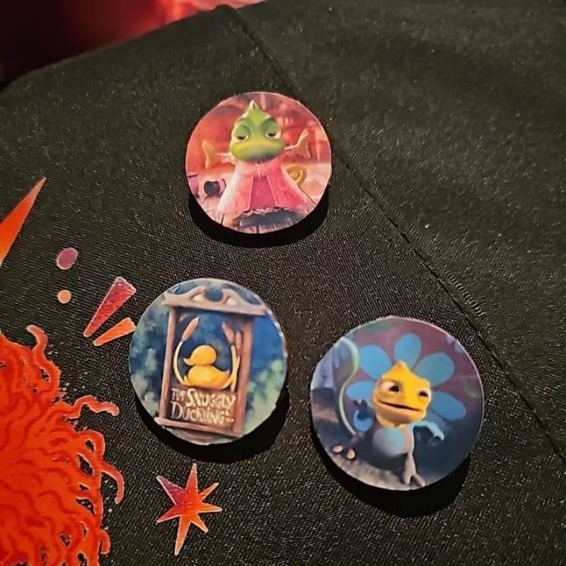 Bottons artesanais de Enrolados da Disney