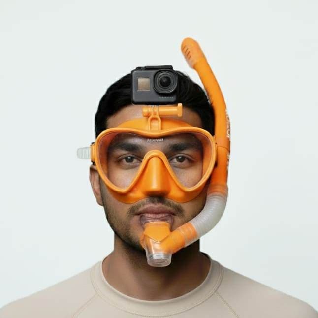 Kit De Mergulho Vision Dry Gopro Pro ( "Seco" ) - Laranja