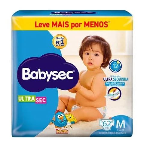 Fralda Baby Sec Galinha Pintadinha Pacote Hiper