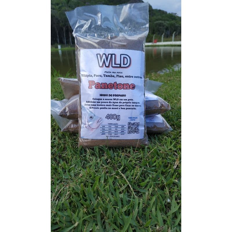 Massa pra pesca, isca WLD 400g Panetone