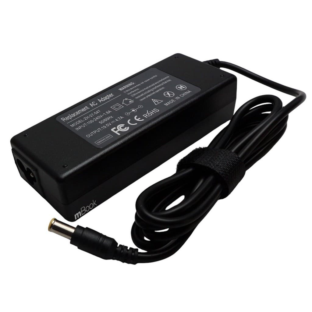 Fonte Carregador Sony Vaio 19.5v 4.9a + Cabo Carregador Vgp