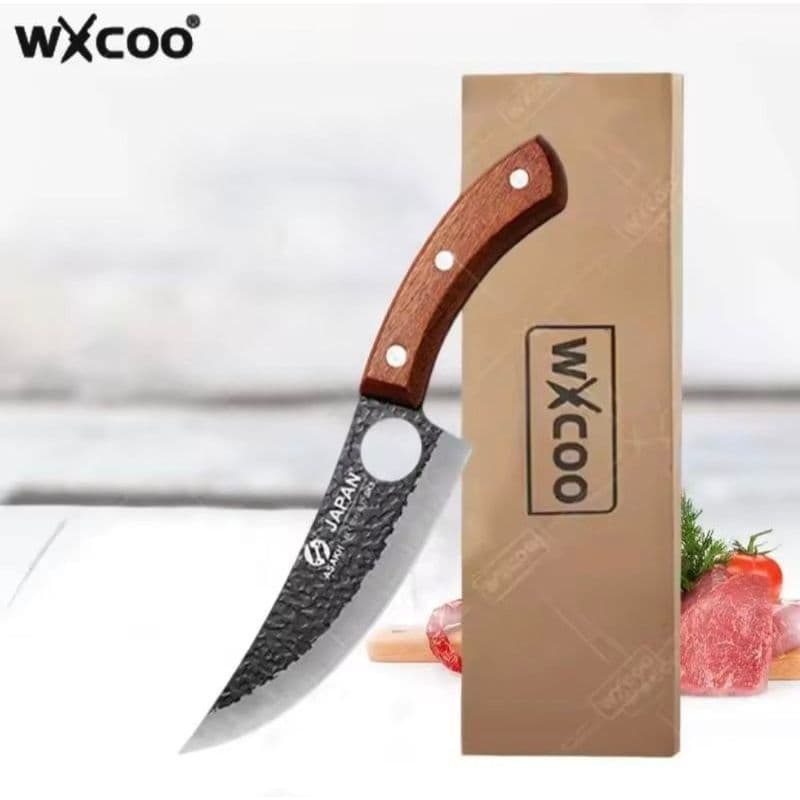 Faca Delicada Mão-Forjada Faca De Corte De Carne Abate Profissional Faca Para Churrasco