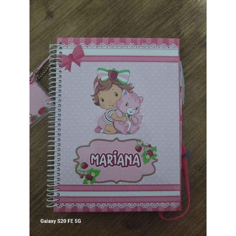 Caderno Personalizado Moranguinho Baby
