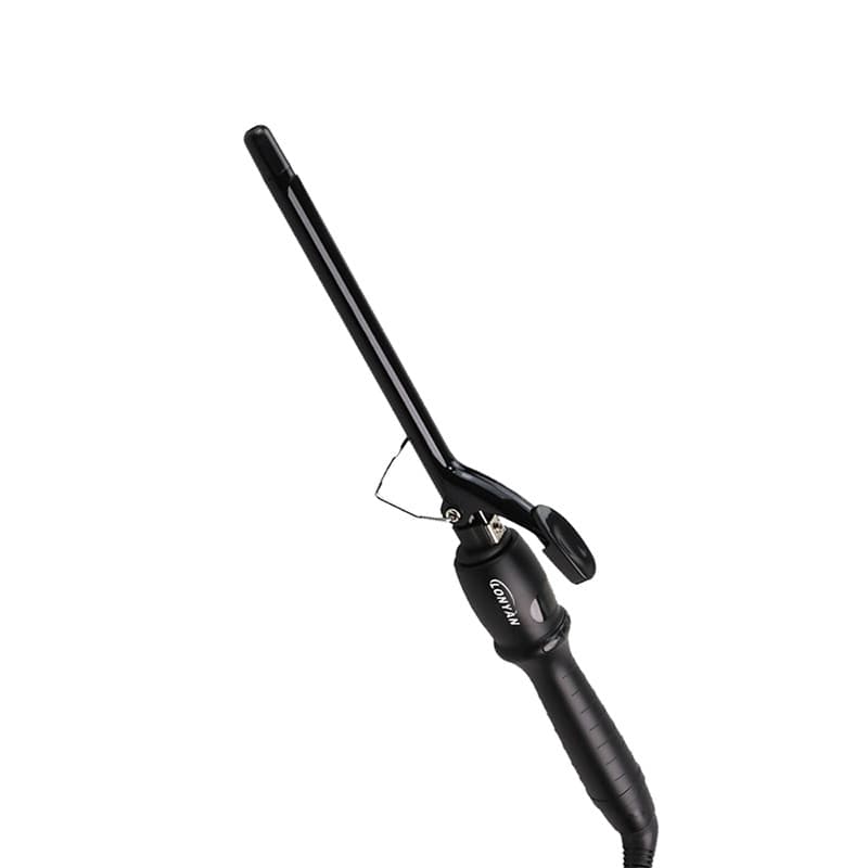 9 MM Modelador De Cachos Profissional Bivolt 220V 127V Cerâmica Antifrizz Com Visor De Temperatura Regulável 9901A-KB