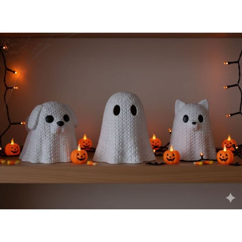 Enfeites Decorativo Ghost Friends - Halloween Edição Especial 🎃