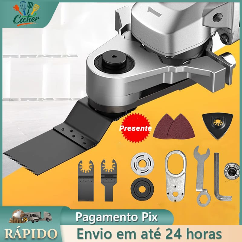 Kit Adaptador M14 para Esmerilhadeira com Componentes para Cortes e Acabamentos Precisos