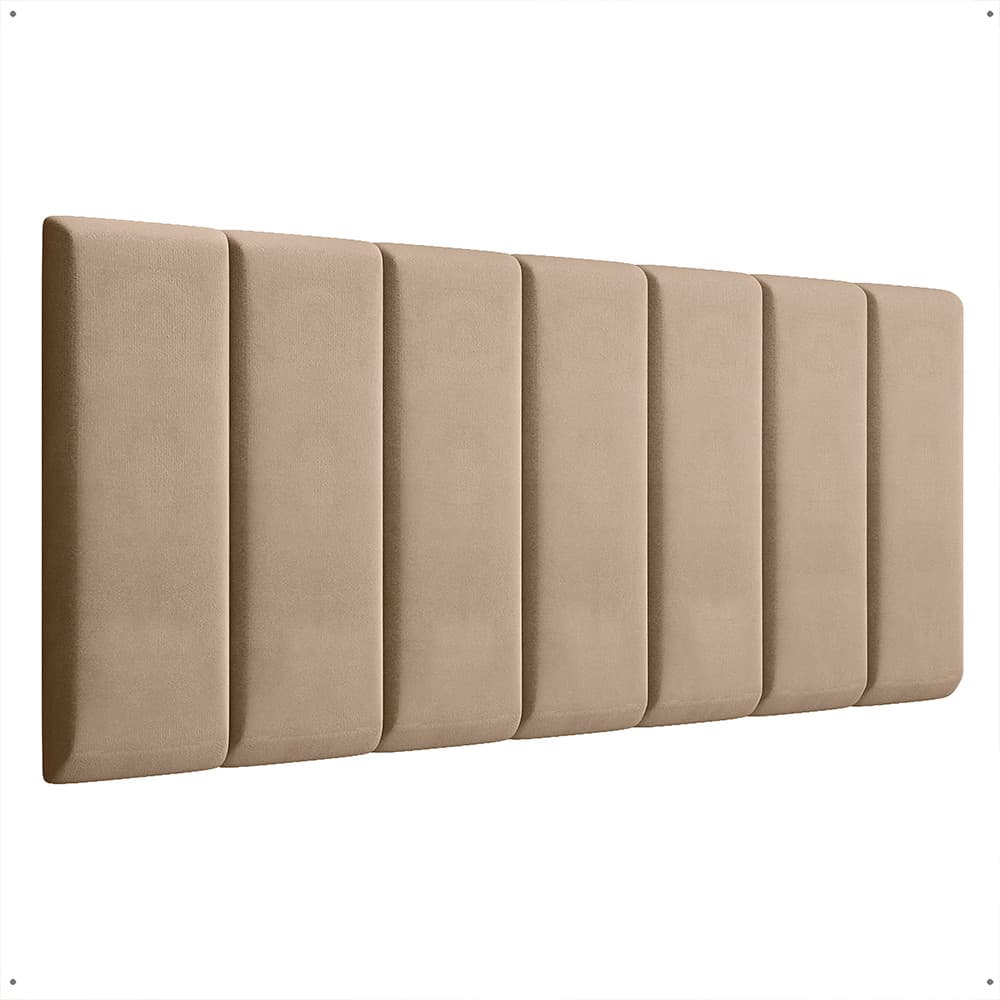 Kit Com Até 15 Placas de Cabeceira Modular Estofada 45x20cm Cama Solteiro Casal Queen King Envio24H