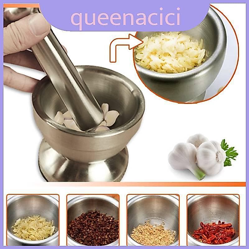Cozinha Do Moedor De Alimentos E Conjunto De Pilão Com Casa De Construção De Aço Inoxidável Para Cozinhar