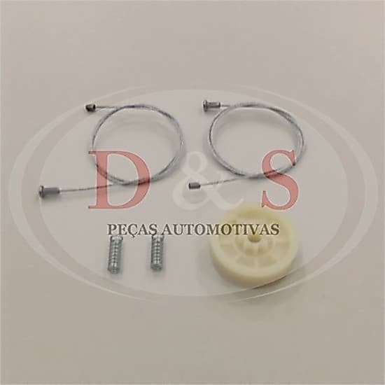 Kit Reparo Maquina Vidro Eletrico Citroen C3 2 Mola Traseiro