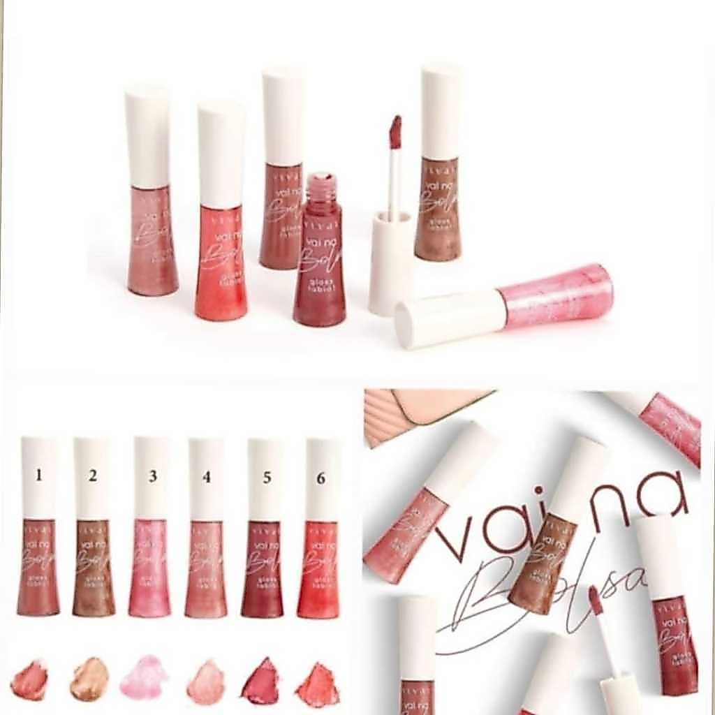 Gloss Labial Brilho Batom Glitter - Vai na Bolsa | Vivai