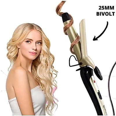 Modelador De Cachos Sem Pinça Premium Bivolt Profissional BY-707