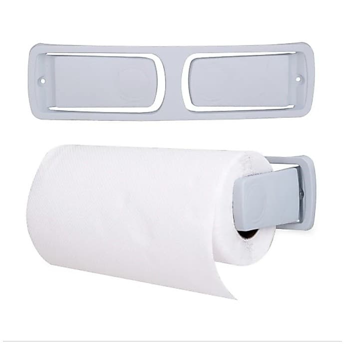 Porta Papel Toalha Plástico Branco Maxximo