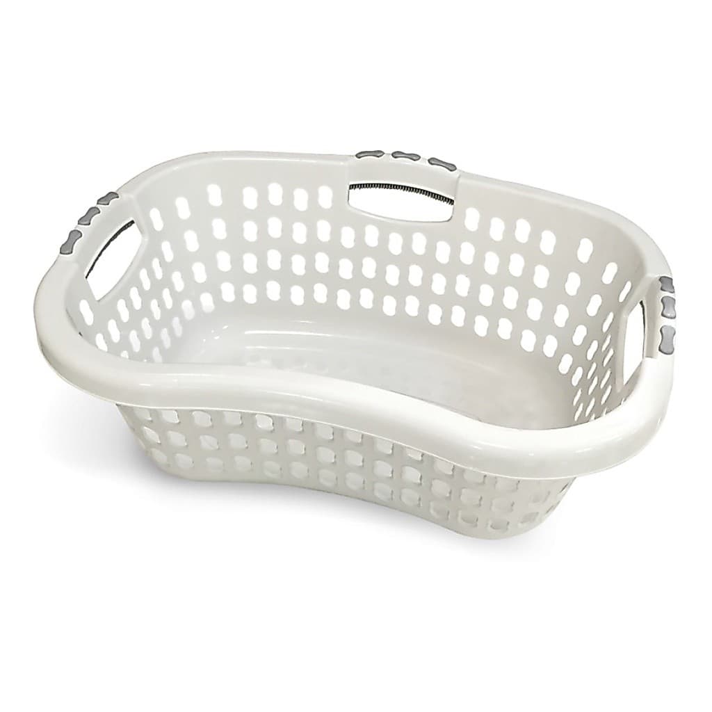 Cesto de Roupas Telado Angular 59x43x23 32 Litros Branco Arqplast