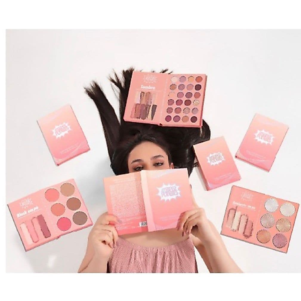Paleta de Sombras , Iluminador e Blush - Super Poderes