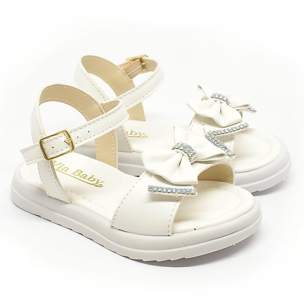 Sandanlia Feminina Infantil Lacinho Confortavel