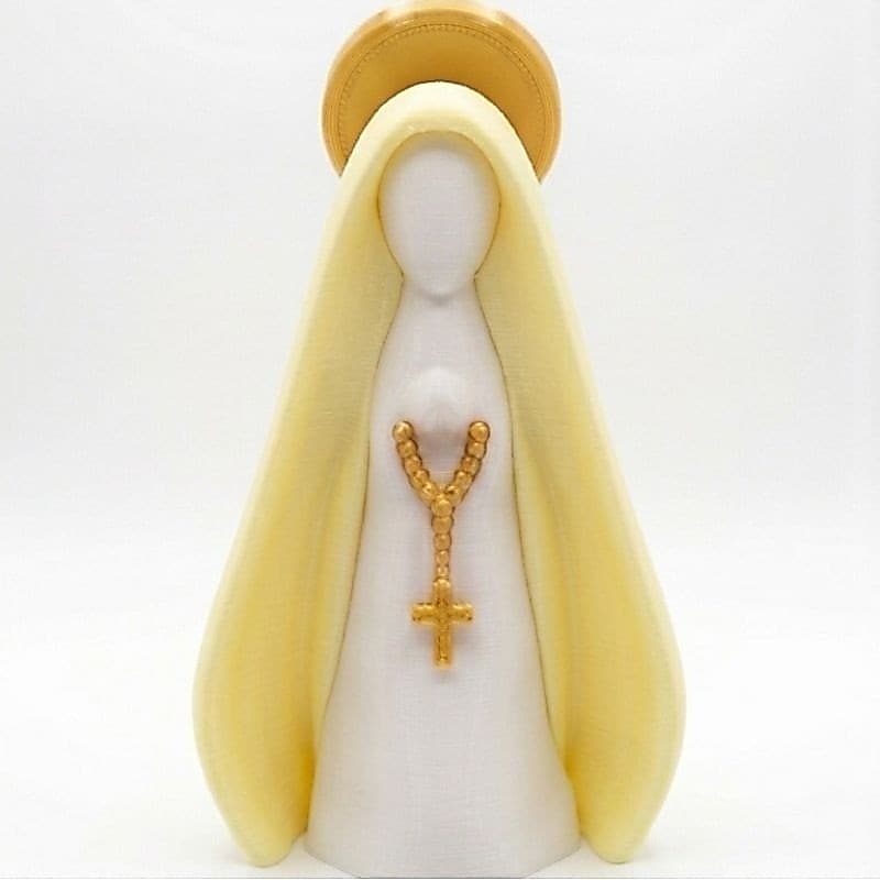 Nossa senhora Aparecida estilo minimalista / decoração / Ideal para batizado primeira comunhão crisma.