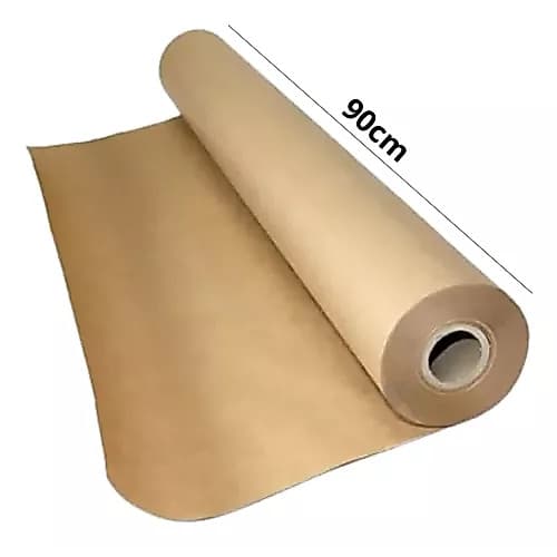 Papel Semi Kraft 90cm aprox. 3kg - Bobina para Mascaramento Oficina Funilaria