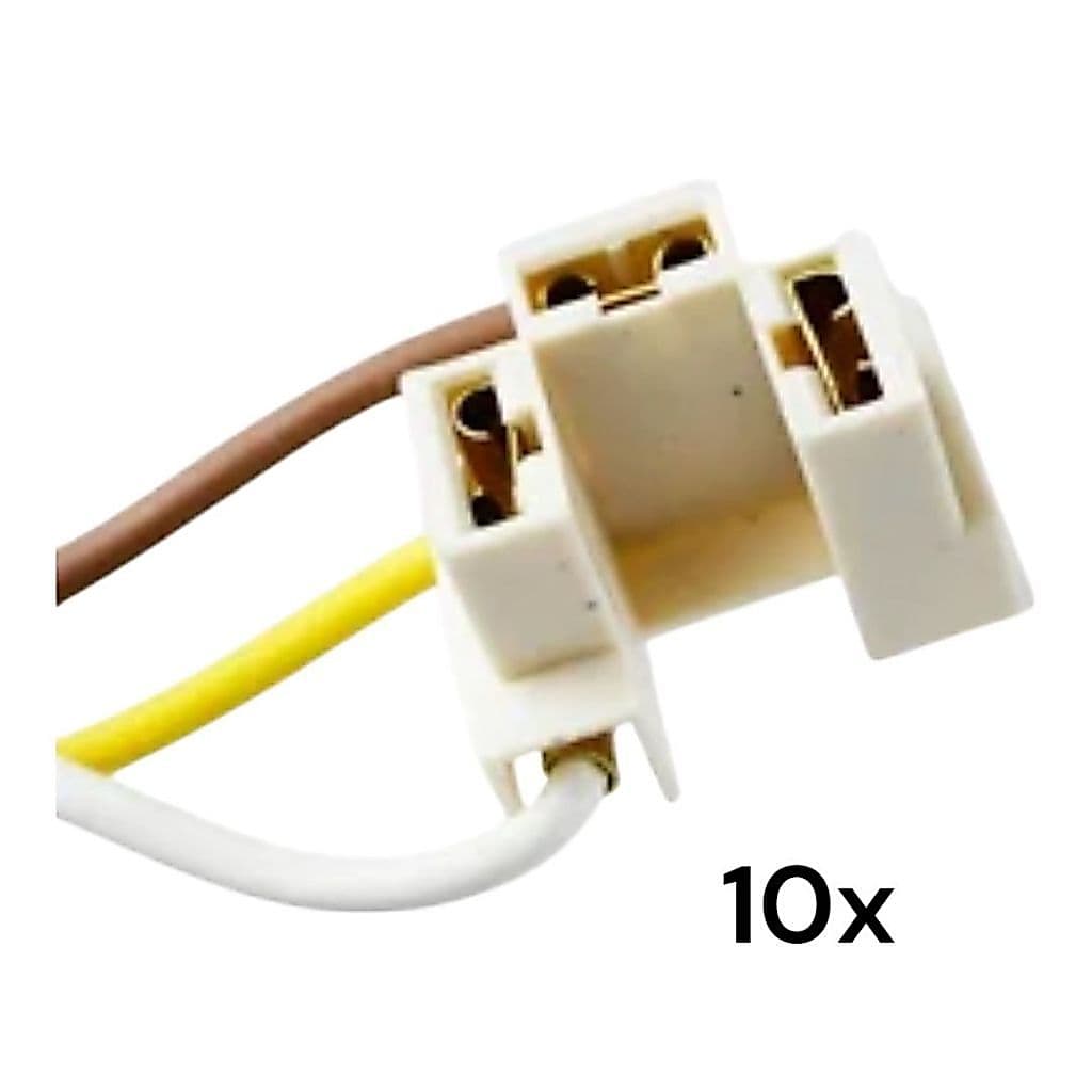 Kit 10 Soquetes Lâmpada H4/H5 com Fio 1.50mm ALD006
