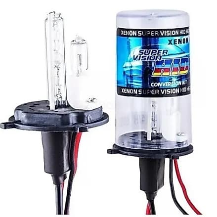 01 Par Lampada Xenon H4-2 4.3K 6K OU 8K Alto/baixo Carro Moto Hid