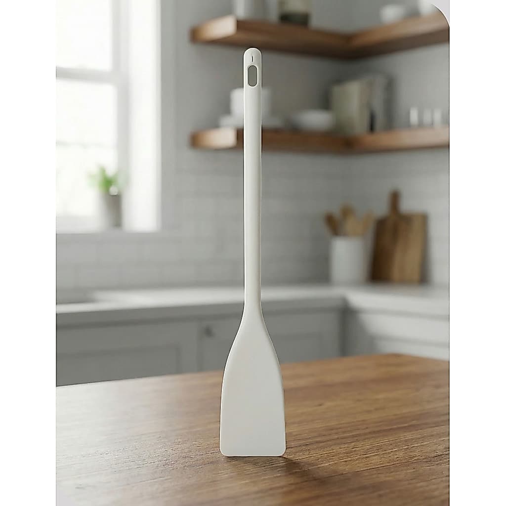 Colher Remo 60cm Nylon Cozinha Industrial Resistente BPA Free Não risca Antiaderente Caldeirão Jolly