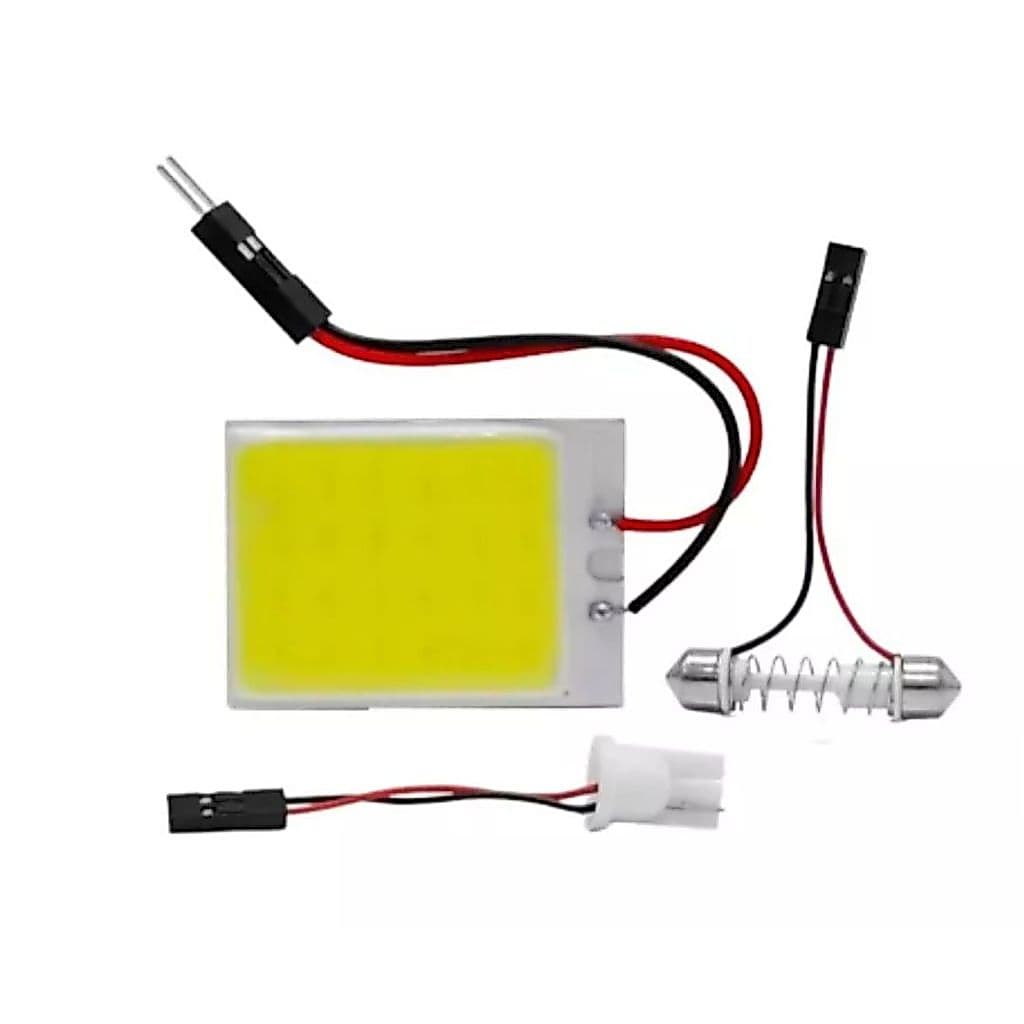 PLACA SUPER LED COB 24 CHIPS T10 TORPEDO M1