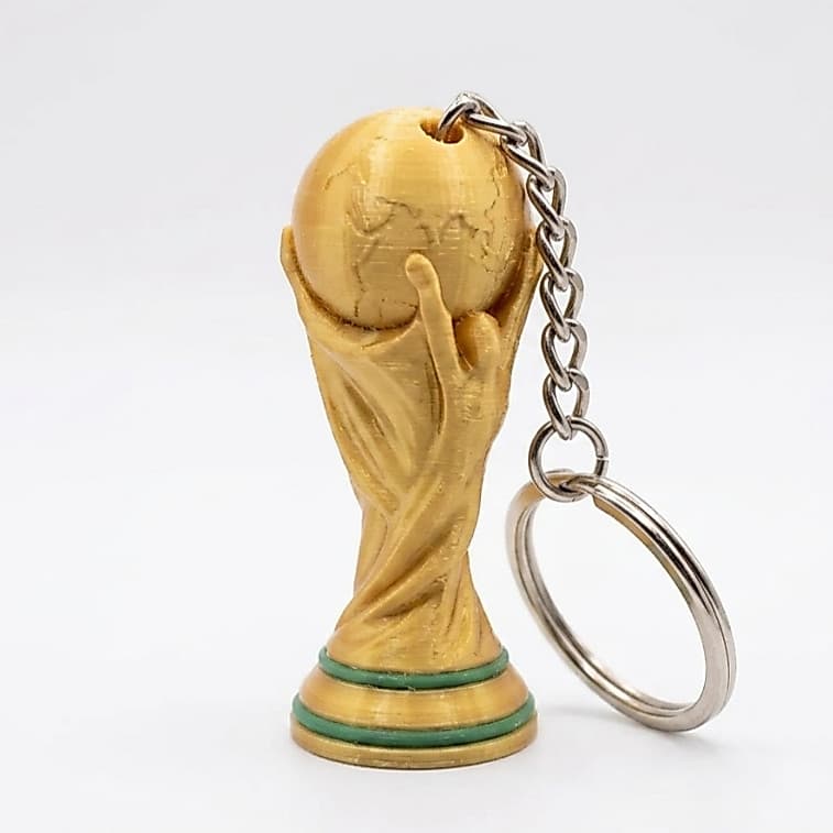 Chaveiro Copa do Mundo | Chaveiro Taça Copa Do Mundo 2026 | Troféu Lembrança Festa Futebol