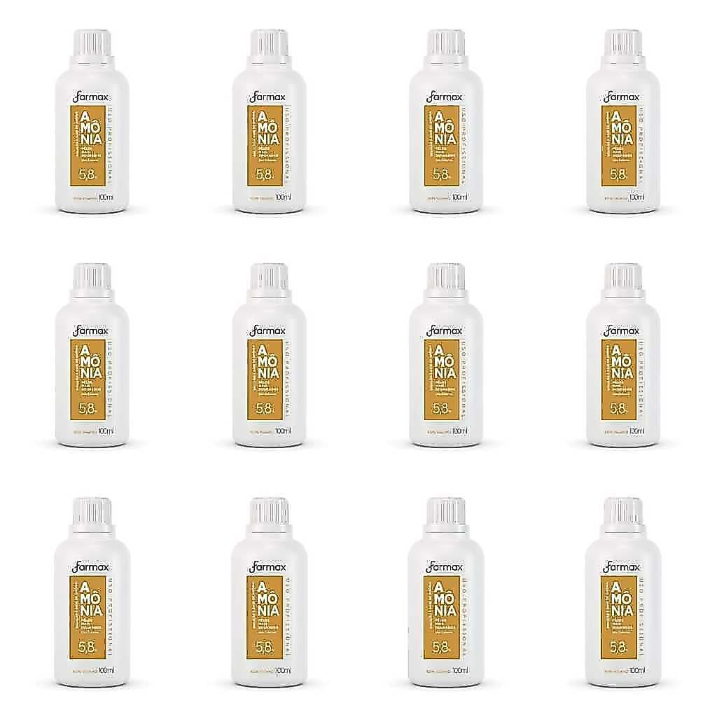 12 SOLUCAO A BASE DE AMONIA 100ML - FARMAX
