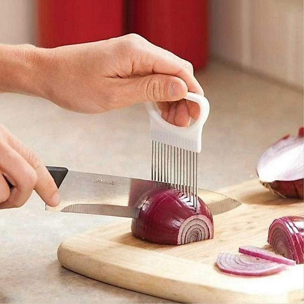 Suporte, suporte para fatiador, pequena placa guia para ferramentas, cortador de cebola e vegetais