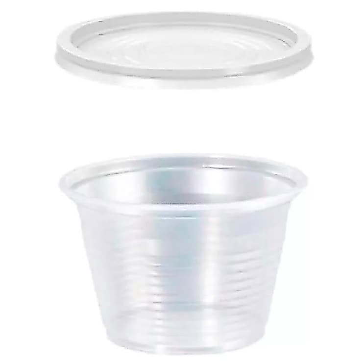 *Pote 100ml com ou sem tampa descartável - altacoppo (gelatina, maionese, molho, sobremesa)